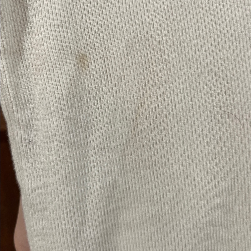 White Ribbed Tank Top - Women's Basic Layering Tank - Picture 4 of 5